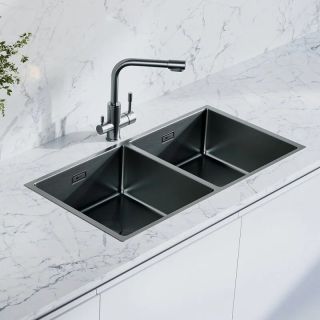 Кухонная мойка Lemark Proran 900 9936139 графит